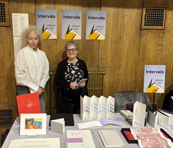 Intervals at the Small Publishers Fair, London 2024