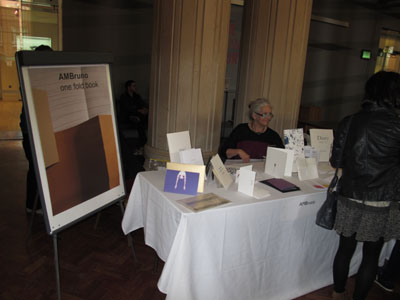 One-fold books at Leeds 2012