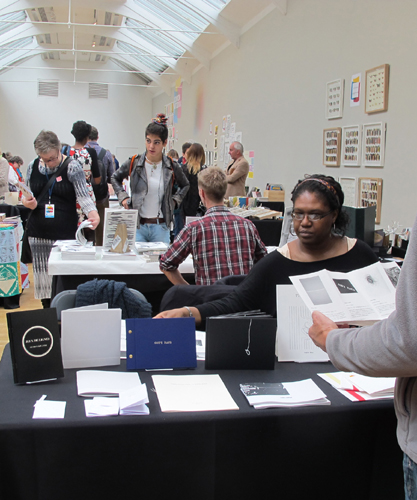 AMBruno: Lines at the London Art Book Fair