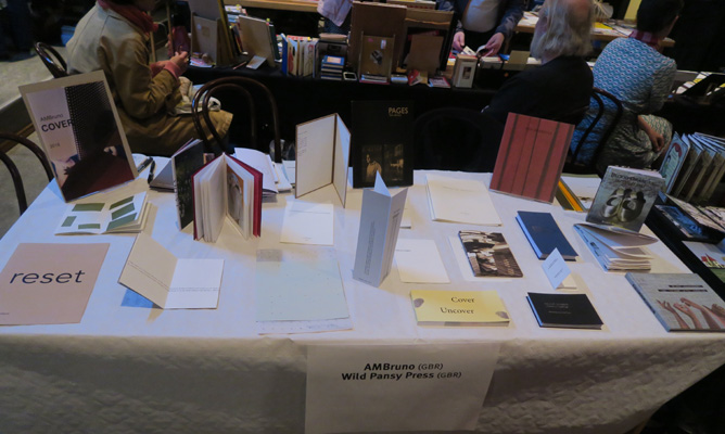 AMBruno at Malm&ouml; Artist�s Book Biennial 2018