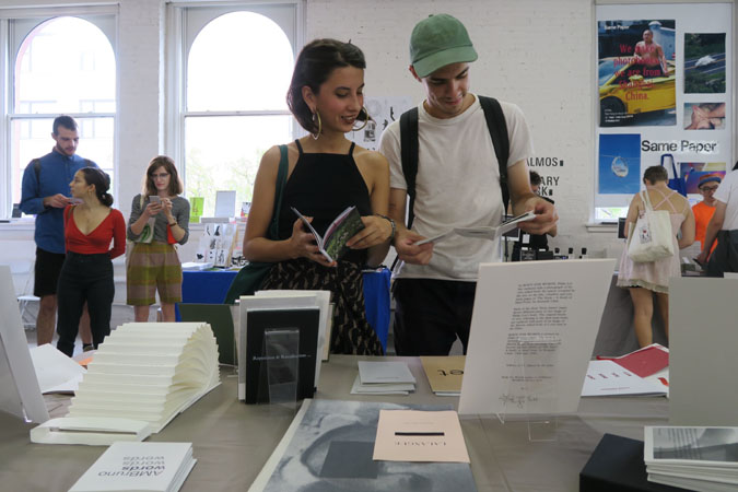 AMBruno at The New York Art Book Fair 2016