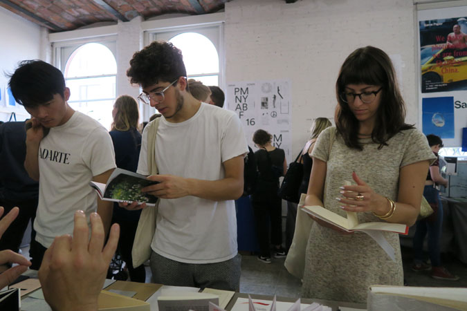 AMBruno at The New York Art Book Fair 2016