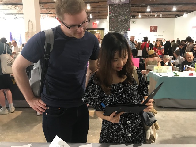 BBruno at The New York Art Book Fair 2019