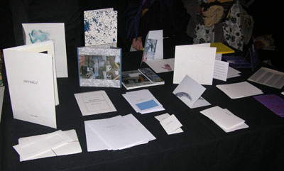 One-fold books at the ICA, 2013