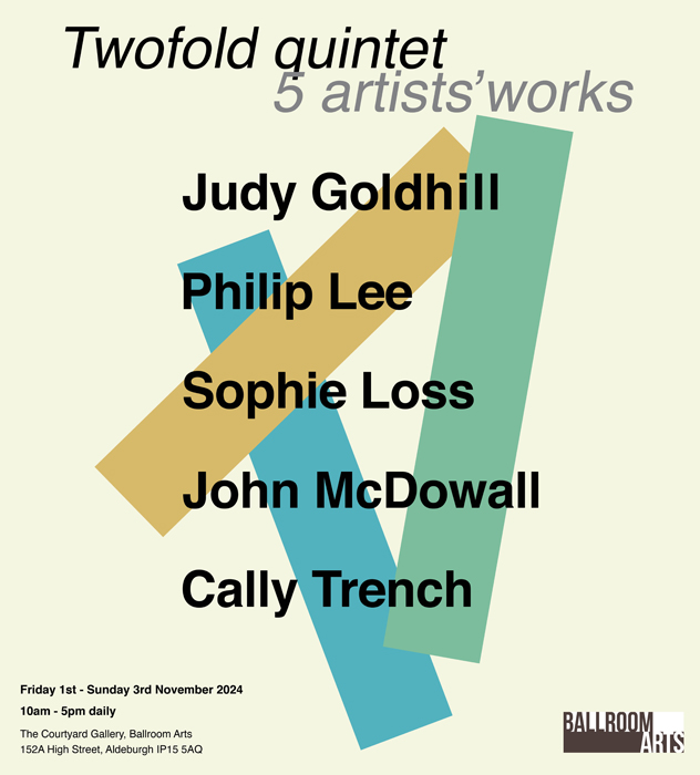 Twofold Quintet at Ballroom Arts, Aldeburgh, 2024