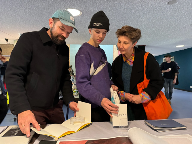 'rhythm' books at Miss Read, Berlin, 2024