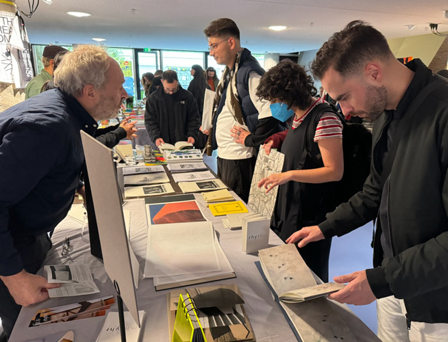 'rhythm' books at Miss Read, Berlin, 2024
