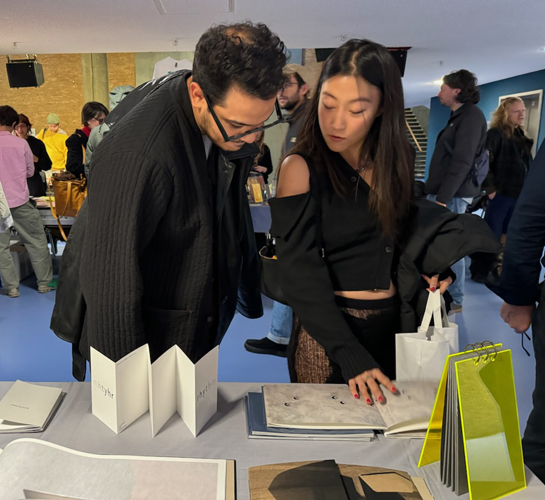 'rhythm' books at Miss Read, Berlin, 2024