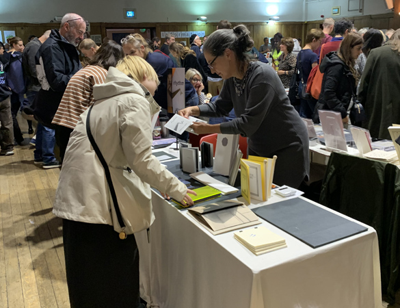 rhythm at the Small Publishers Fair, London 2023