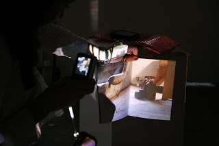 Performance video book by Sara Dell'Onze
