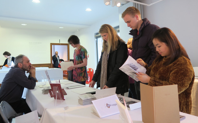 AMBruno: [sic] at PAGES Leeds / International Contemporary Artists' Book Fair, 2017