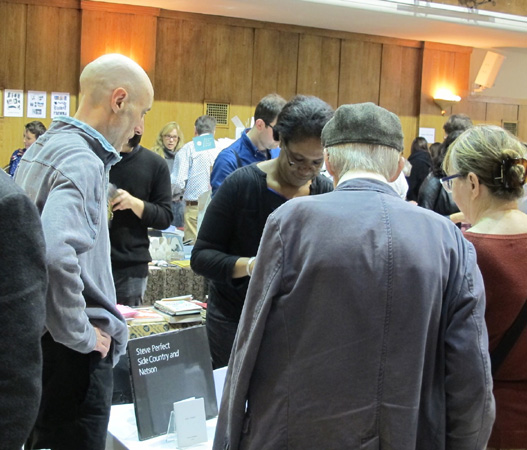 AMBruno at Small Publishers Fair 2014