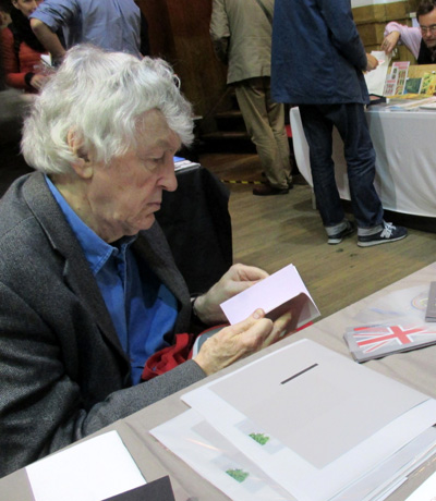 AMBruno: [sic] at Small Publishers Fair, 2017