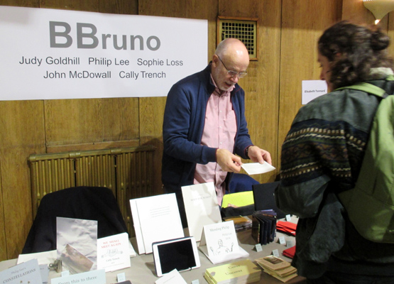 BBruno at the Small Publishers Fair 2019