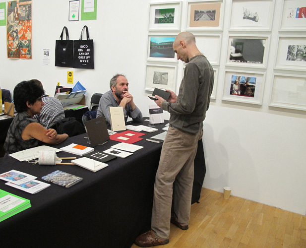 AMBruno: Stills at London Art Book Fair, 2014