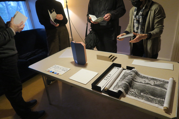 Volume at a very private view, London 2021
