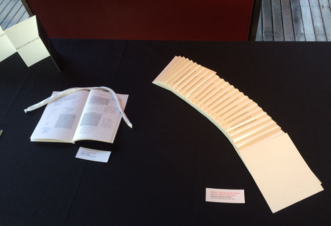 AMBruno: words at Poetry Library Open Day 2016
