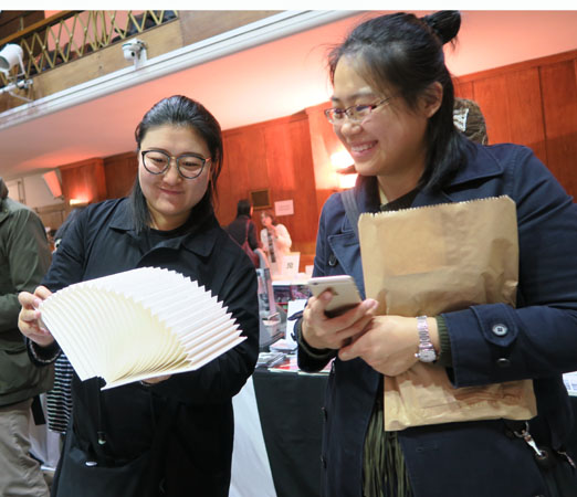 AMBruno: words at Small Publishers Fair 2016