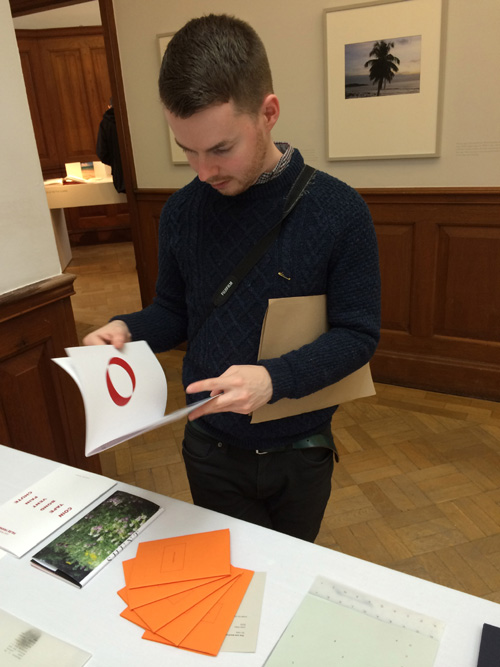 AMBruno: words at 19th International Contemporary Artists' Book Fair, Leeds, 2016