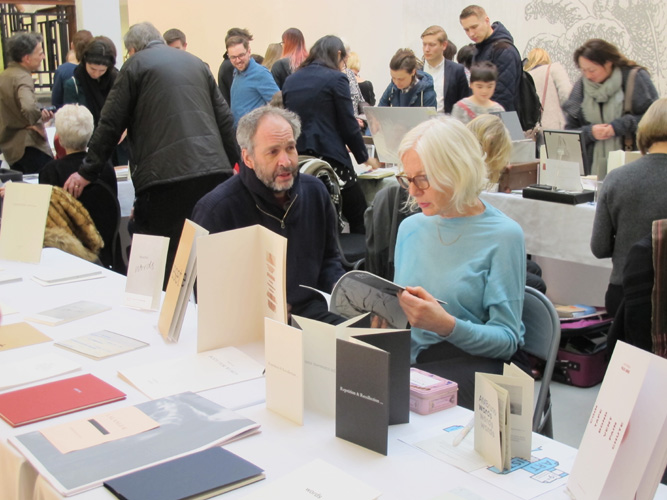 AMBruno: words at 19th International Contemporary Artists' Book Fair, Leeds, 2016