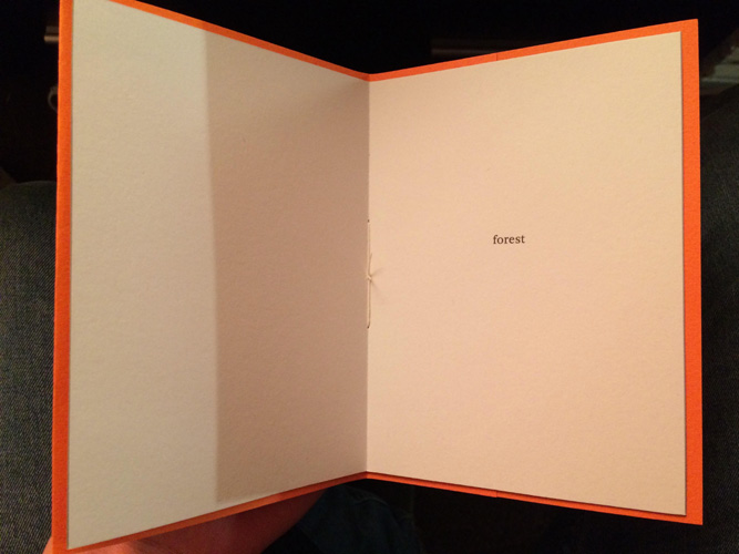 one-word poems: for Vala by Luke Allan