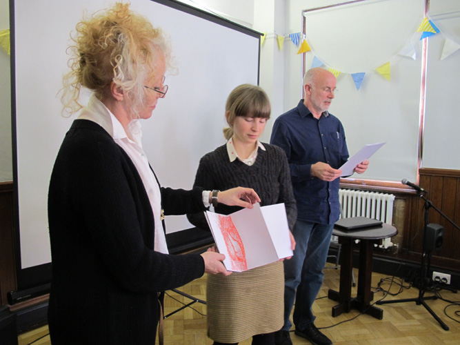 AMBruno: words at 19th International Contemporary Artists' Book Fair, Leeds, 2016