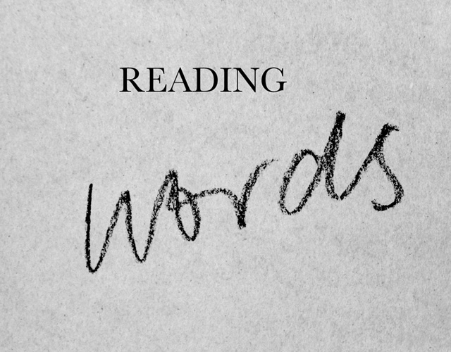 Reading Words by Rachel Smith
